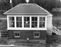 Newburgh signal box - late 1970s.<br><br>[Bill Roberton //]