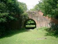 New Forest agricultural tunnel below London Dorchester line North of Brockenhurst.<br><br>[Alistair MacKenzie 24/06/2008]