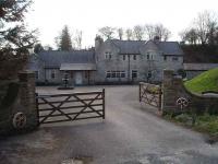 Former station at Arkholme, closed in September 1960, and now extended as a very nice country home with the bonus of trains still passing through. <br><br>[Mark Bartlett 14/04/2008]