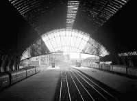 <I>The last day...</I> Looking out from St Enoch on 26 June 1966, the last day of scheduled train services.<br><br>[Colin Miller 26/06/1966]