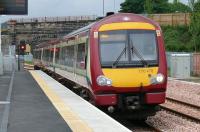 SPT 170 478 arriving at Alloa with a service from Glasgow Queen Street in June 2008.<br><br>[Brian Forbes /06/2008]