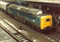 Deltic 55008 <I>The Green Howards</I> at York in 1981.<br><br>[Colin Alexander //1981]