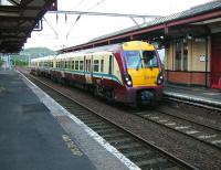 334 008 at Dumbarton Central on 28 June 2008.<br><br>[Veronica Inglis 28/06/2008]