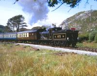 673 <I>Maude</I> passing the east end of Loch Dubh en route back to Fort William on 28 May 1984.<br><br>[Peter Todd //]