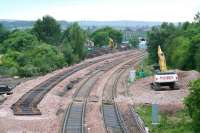 Bathgate update, view west on 15 July 2008.<br><br>[James Young 15/07/2008]