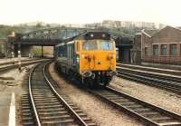 50018 <I>Resolution</I>�enters Bristol Temple Meads with a train from the south-west�on 24 April 1982.<br><br>[Colin Alexander 24/04/1982]