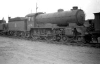 Gresley Ex-LNER D49 62716 <I>Kincardineshire</I> on the withdrawn line at Thornton Junction in 1959.<br><br>[Robin Barbour Collection (Courtesy Bruce McCartney) 19/05/1959]