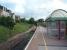 The shadow that was the four platform junction of Blackpool South, opened in 1903 to coincide with the new direct Kirkham line. Until 1964 the line continued to Blackpool Central under the overbridge beyond the buffers but is now a 12 mile siding from Kirkham terminating here in the former Lytham line down platform. <br><br>[Mark Bartlett 12/06/2008]