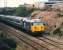 50016 <I>Barham</I> passes the site of Carn Brea station (closed 1961), on the Great Western main line between Camborne andRedruth, with an up servicecirca 1986.<br>
<br><br>[Colin Alexander //1986]