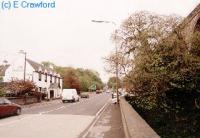 Lothianbridge/Newbattle viaduct looking south. The original viaduct of wood was to the left of the road here.<br><br>[Ewan Crawford //1997]