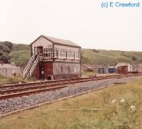 Parton signalbox looking south. The signalbox was to the north of the station but the section is now controlled from Whitehaven (Bransty).<br><br>[Ewan Crawford //]