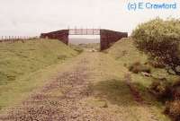 West of Douglas West looking west. Note how well preserved the ballast is here despite the line having been closed since the 1960s.<br><br>[Ewan Crawford //]