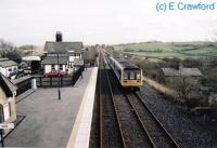 Clapham looking east. Behind the camera there was a junction between the lines to Lancaster and Ingleton.<br><br>[Ewan Crawford //]