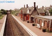 Aspatria station looking to Maryport.<br><br>[Ewan Crawford //]