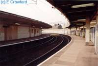 Carnforth Barrow and Leeds bound platforms looking north.<br><br>[Ewan Crawford //]