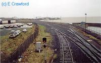 Ayr Harbour Junction facing south west towards Ayr Harbour.<br><br>[Ewan Crawford //]