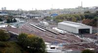 Eastfield looking south.<br><br>[Ewan Crawford 24/10/2004]