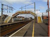 New footbridge at Lockerbie.<br><br>[Toby Rackliff //]