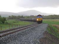 The first test train heads to Greenburn having just passed Creoch Junction.<br><br>[Kier Construction //]