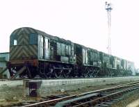 Weekend off ....hump shunters at Millerhill on a Sunday morning in 1970.<br><br>[John Furnevel 26/04/1970]