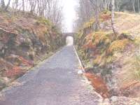 Looking south from Glenoglehead on the old Callander and Oban Line. The gradient from here southwards was 1 in 60 for 6 miles.<br><br>[John Gray 30/03/2005]