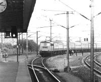 Approaching Carstairs from the south in June 1976.<br><br>[John Furnevel 05/06/1976]