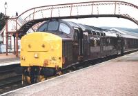 37416 about to head south with the <I>Royal Scotsman</I> from Aviemore in May 2002.<br><br>[John Furnevel 10/05/2002]