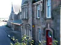 The station frontage at Elgin East in September 2004.<br><br>[John Furnevel 12/09/2004]