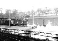 D365 leaving Waverley with a parcels train on a frosty Saturday morning in 1971.<br><br>[John Furnevel 13/02/1971]