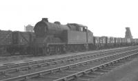 Robinson class A5 4-6-2T no 69829 stored at Immingham in 1960. Officiallly withdrawn from here in May that year the locomotive was cut up at Stratford the following month.<br><br>[K A Gray //1960]