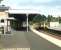 A quiet afternoon at Dunfermline in August 1982, as an Edinburgh bound train arrives at platform 1.<br><br>[John Furnevel 29/08/2002]
