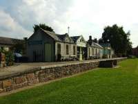 Aberlour Station is now a tearoom run for the local community by volunteers during the summer.There is also an information office for the Speyside Way.The area round about has been landscaped into a park and has been very tastefully done.<br><br>[John Gray 27/07/2008]