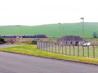 <I>The Royal Scotsman</I> travelling north at Linkswood Fuel Bunker. July 2008<br><br>[Brian Forbes /07/2008]