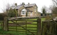 The former station at Sinnington, North Yorkshire, in April 2008. View east towards Pickering. <br><br>[John Furnevel 01/04/2008]