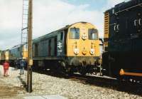 20067 stands in a line at an Open Day at Carlisle Upperby MPD on 12 September 1983.<br><br>[Colin Alexander 12/09/1983]