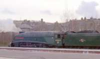 A4 60009 <I>Union of South Africa</I> shunting at Perth in April 2008.<br><br>[Brian Forbes /04/2008]