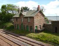 Remains of West Ferry station photographed on 23 May 2007, some 40 years after closure.<br><br>[David Panton 23/05/2007]