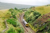 Northbound sprinter approaching Birkett Tunnel just south of Kirkby Stephen in September 2008.<br><br>[Ewan Crawford 02/09/2008]