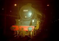 Stanier Black 5 no 45359 photographed inside its home shed at 63B Stirling South in 1965.<br><br>[Robin Barbour Collection (Courtesy Bruce McCartney) 29/10/1965]