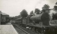C.R. 4.4.0 M14476 at Comrie station. On Arrival from Balquhidder.<br><br>[G H Robin collection by courtesy of the Mitchell Library, Glasgow 10/06/1950]