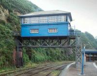 The signal box at Waterford in 1993.<br><br>[Bill Roberton //1993]