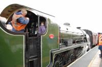 Southern Railways S15 No. 825 on North Yorkshire Moors Railway.<br><br>[Alistair MacKenzie 11/09/2008]