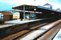 D1053 <i>Western Patriarch</i> with a train at Plymouth in the Summer of 1976.<br><br>[John Alexander //1976]