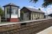 The Stranraer platform at Barrhill on 4 August 2008.<br><br>[Bill Roberton 04/08/2008]