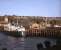 Passing Wemyss Bay on a Clyde steamer on 31 May 1969 with the ferry <I>Arran</I> at the pier. In the centre is the entrance to the covered walkway leading up to the station concourse. The steamer was on a special excursion from Greenock calling at Gourock (where I joined), Kilmun, Dunoon, then through the Kyles of Bute to Brodick before returning via Ardrossan. <br>
<br><br>[John McIntyre 31/05/1969]