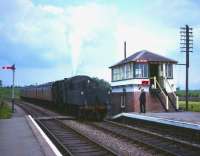 Token exchange at Blencow between Keswick and Penrith in the 1960s.<br><br>[Robin Barbour Collection (Courtesy Bruce McCartney) //]