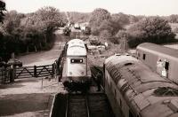 Scene at Shackerstone on the Battlefield Line on 21 September.<br><br>[Peter Todd 21/09/2008]