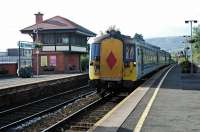 A service for Larne approaches Carrickfergus.<br><br>[Ewan Crawford 18/10/2004]