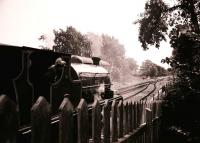 Slough Estates No 3 departing from Haynes Knoll on the Swindon & Cricklade Railway on 20 September.<br><br>[Peter Todd 20/09/2008]