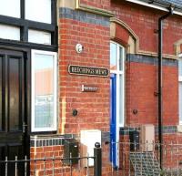 Interesting choice of names for the current residential accomodation that was once the Whitby West Cliff station building. October 2008. [See image 21088]  <br><br>[John Furnevel 02/10/2008]